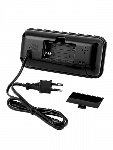 Часы электронные настольные от сети с будильником VST 738-5 Синие